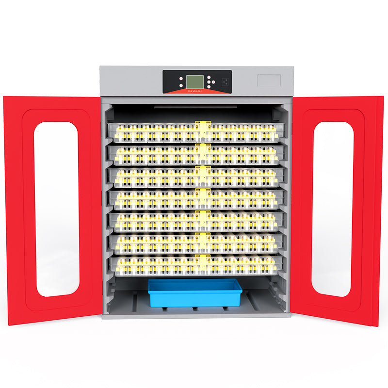 110V Automatic Egg Incubator 1200W 7 Basket Commercial Hatching Machine CR728
