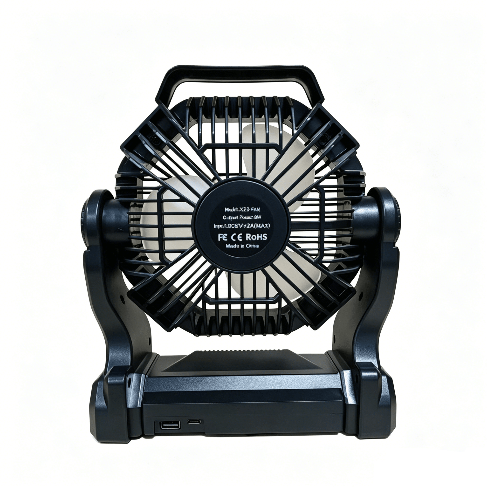10000mAh Rechargeable Camping Fan Portable Cordless Tent Fan Battery Powered TF1617 - with | Sold by Uncle Wiener's Wholesale