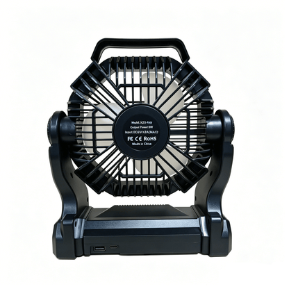 10000mAh Rechargeable Camping Fan Portable Cordless Tent Fan Battery Powered TF1617 - with | Sold by Uncle Wiener's Wholesale