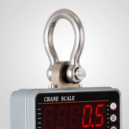 1000KG Digital Crane Scale with Remote – Heavy - Duty Hanging Weight Scale | Industrial 1 Ton Capacity - with | Sold by Uncle Wiener's Wholesale