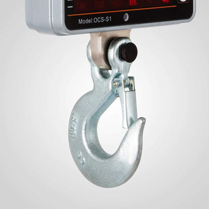 1000KG Digital Crane Scale with Remote – Heavy - Duty Hanging Weight Scale | Industrial 1 Ton Capacity - with | Sold by Uncle Wiener's Wholesale