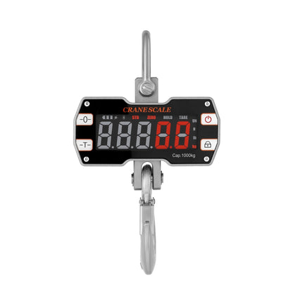 1000kg Heavy Duty Digital Crane Scale with Remote – Industrial Hanging Scale 4409lb Capacity - with | Sold by Uncle Wiener's Wholesale