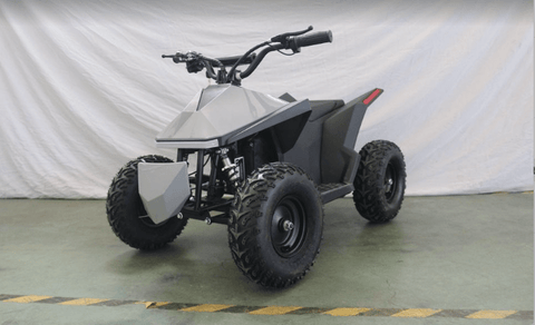 1000W Cyber Kids Electric ATV Ride - On – 36V Battery, Disc Brakes & 3 - Speed Modes - Electric Riding Vehicles with SILVER | Sold by Uncle Wiener's Wholesale