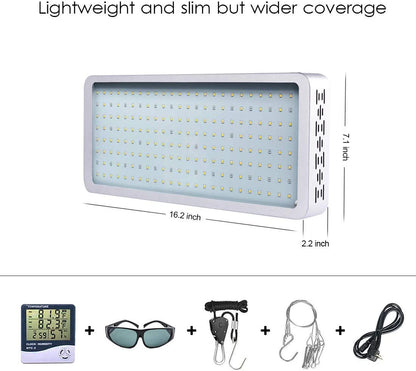 1000W Full Spectrum LED Grow Light – Hydroponic Plant Light for Herbs & Indoor Growing 88827Y - with | Sold by Uncle Wiener's Wholesale