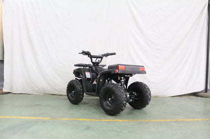 1000W Kids Electric ATV – 36V Battery, Disc Brakes, Forward/Reverse Gear, Big Tires – Blue & Black - with Black | Sold by Uncle Wiener's Wholesale