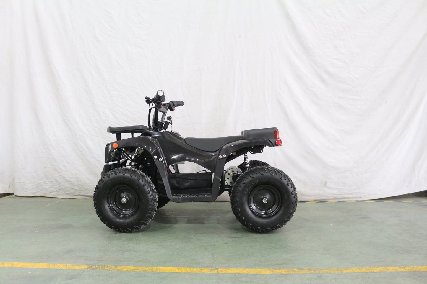 1000W Kids Electric ATV – 36V Battery, Disc Brakes, Forward/Reverse Gear, Big Tires – Blue & Black - with Blue | Sold by Uncle Wiener's Wholesale