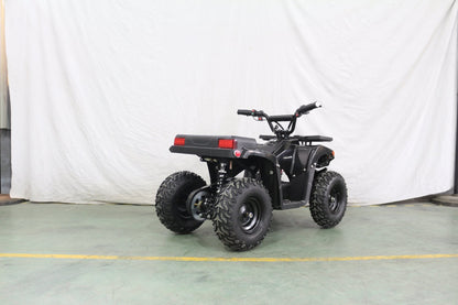 1000W Kids Electric ATV – 36V Battery, Disc Brakes, Forward/Reverse Gear, Big Tires – Blue & Black - with Black | Sold by Uncle Wiener's Wholesale