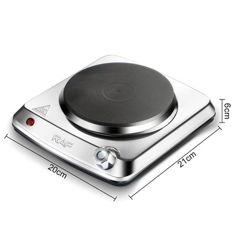 1000W Stainless Steel Electric Heater with 5 - Stage Temperature Control | 110V EH1000 - with | Sold by Uncle Wiener's Wholesale