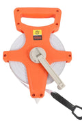 100m Fiberglass Tape Measure – Durable Long Distance Measuring Reel | SKU TM100M - with | Sold by Uncle Wiener's Wholesale