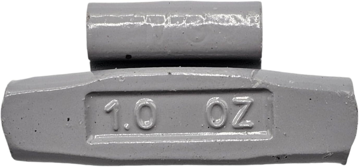 100pc Wheel Weights Set 0.25–1oz Clip-On Assorted Styles - with P Style – SKU FE60AP | Sold by Uncle Wiener's Wholesale