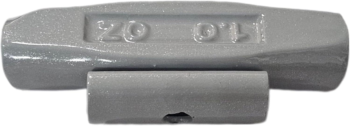 100pc Wheel Weights Set 0.25–1oz Clip-On Assorted Styles - with P Style – SKU FE60AP | Sold by Uncle Wiener's Wholesale