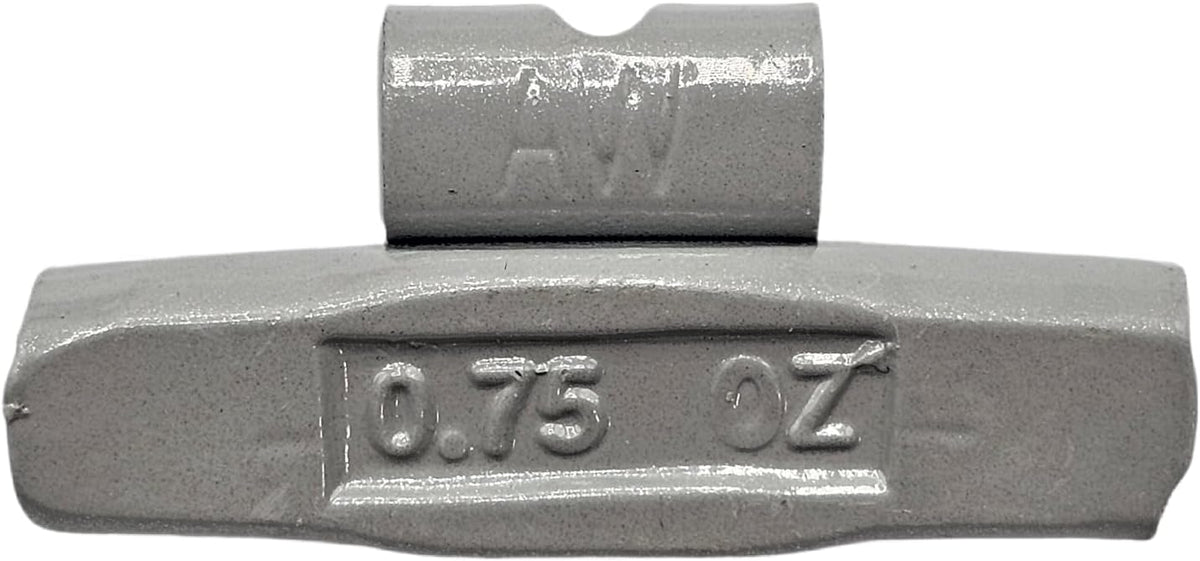100pc Wheel Weights Set 0.25–1oz Clip-On Assorted Styles - with P Style – SKU FE60AP | Sold by Uncle Wiener's Wholesale