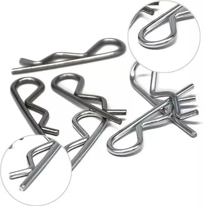 100pcs Stainless Steel Spring Cotter Pin Assortment FS090523 - with | Sold by Uncle Wiener's Wholesale