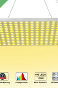 "100W LED Grow Light Full Spectrum Red Blue Yellow for Indoor Plants"

"12-Inch LED Hydroponic Grow Light for Seed Starting and Vegetables"

"Energy-Efficient Full Spectrum Grow Light for Herbs and Flowers"

"Hydroponic 100W LED Grow Light Panel for Indoor Gardening"

