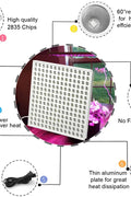 "100W LED Grow Light Full Spectrum Red Blue Yellow for Indoor Plants"

"12-Inch LED Hydroponic Grow Light for Seed Starting and Vegetables"

"Energy-Efficient Full Spectrum Grow Light for Herbs and Flowers"

"Hydroponic 100W LED Grow Light Panel for Indoor Gardening"

