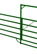 10FT & 12FT Heavy - Duty Steel Corral Panels – Livestock & Horse Fencing with Gate - Livestock Fencing Panel with 5FT x 9.5FT ENTRY CORRAL PANEL | Sold by Uncle Wiener's Wholesale