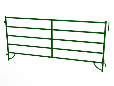 10FT & 12FT Heavy - Duty Steel Corral Panels – Livestock & Horse Fencing with Gate - Livestock Fencing Panel with 5FT x 9.5FT ENTRY CORRAL PANEL | Sold by Uncle Wiener's Wholesale