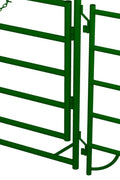 10FT & 12FT Heavy - Duty Steel Corral Panels – Livestock & Horse Fencing with Gate - Livestock Fencing Panel with 5FT x 9.5FT ENTRY CORRAL PANEL | Sold by Uncle Wiener's Wholesale