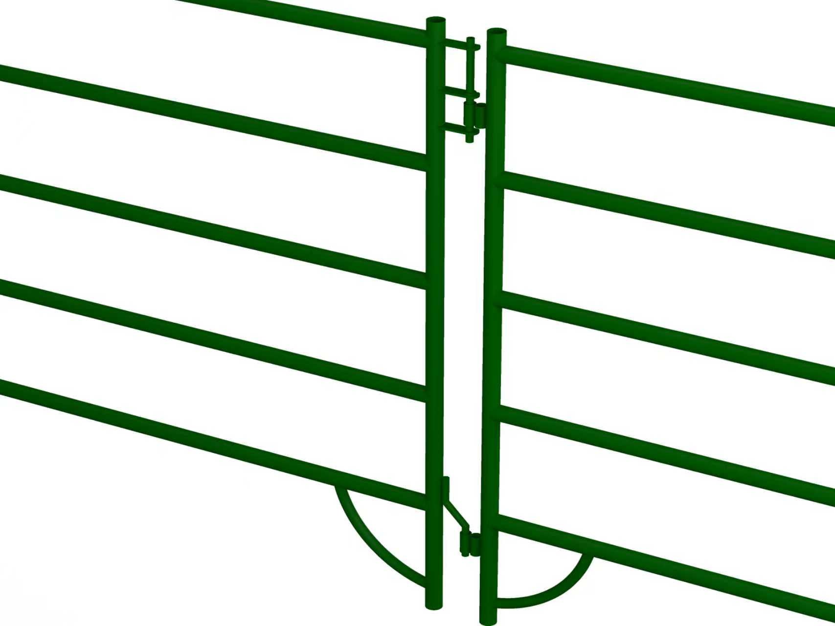 10FT & 12FT Heavy - Duty Steel Corral Panels – Livestock & Horse Fencing with Gate - Livestock Fencing Panel with 5FT x 9.5FT CORRAL PANEL | Sold by Uncle Wiener's Wholesale