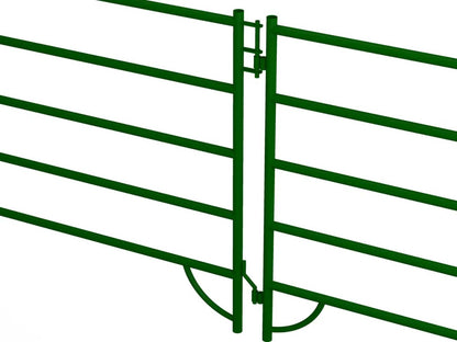10FT & 12FT Heavy - Duty Steel Corral Panels – Livestock & Horse Fencing with Gate - Livestock Fencing Panel with 5FT x 9.5FT CORRAL PANEL | Sold by Uncle Wiener's Wholesale