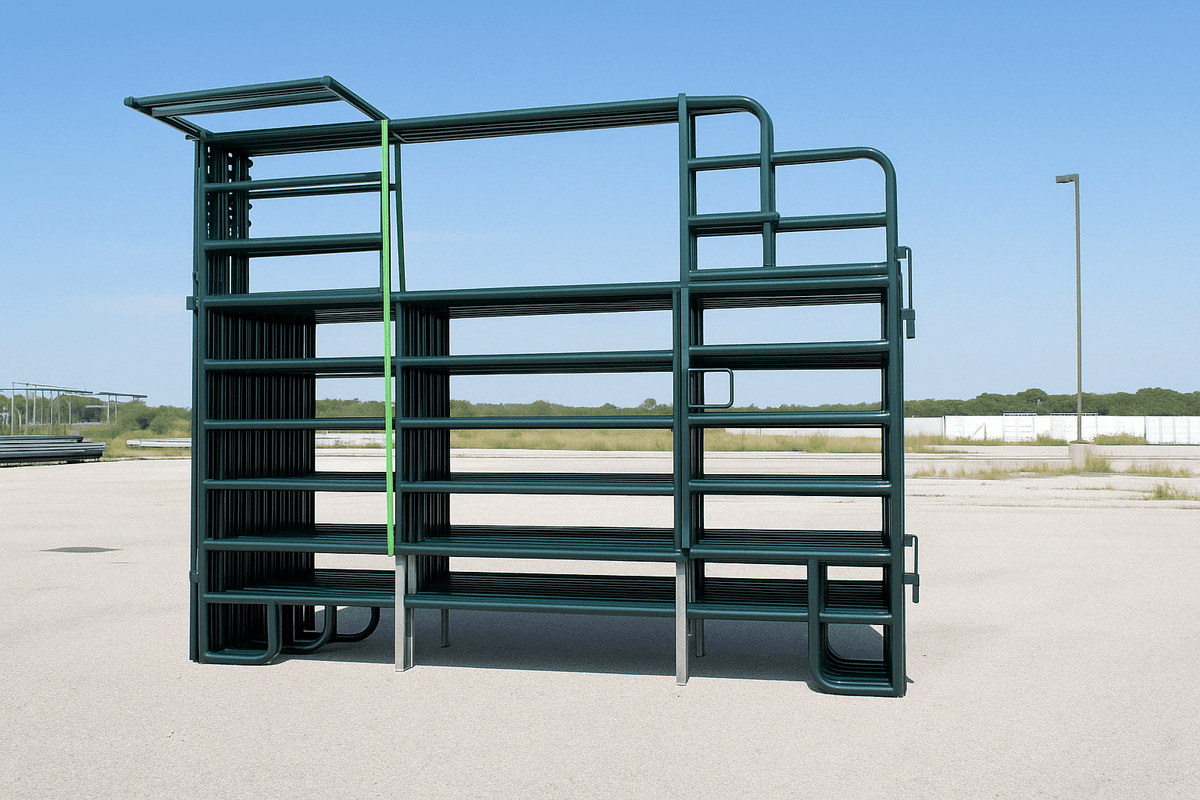 10FT & 12FT Heavy-Duty Steel Corral Panels – Livestock & Horse Fencing ...
