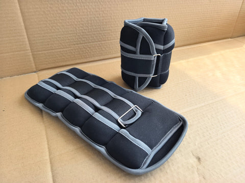 10LBS Adjustable Ankle/Wrist Weights Set of 2 – Removable Steel Bars, Fitness & Training Gear AWW010452 - with | Sold by Uncle Wiener's Wholesale