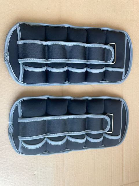 10LBS Adjustable Ankle/Wrist Weights Set of 2 – Removable Steel Bars, Fitness & Training Gear AWW010452 - with | Sold by Uncle Wiener's Wholesale