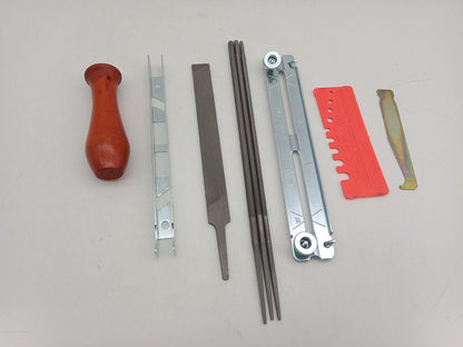 10pc Chainsaw Sharpening Kit T12 Steel File Set Chain Saw Tool Kit T0948 - with | Sold by Uncle Wiener's Wholesale