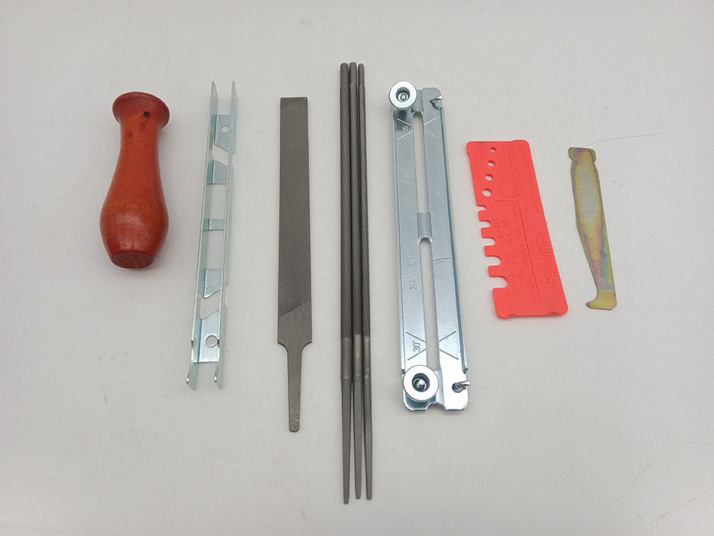 10pc Chainsaw Sharpening Kit T12 Steel File Set Chain Saw Tool Kit T0948 - with | Sold by Uncle Wiener's Wholesale