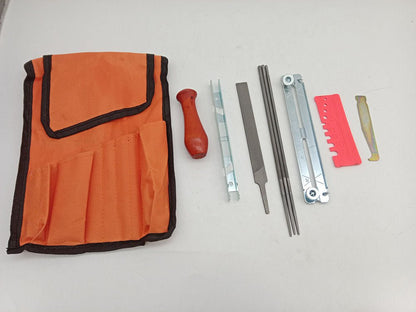10pc Chainsaw Sharpening Kit T12 Steel File Set Chain Saw Tool Kit T0948 - with | Sold by Uncle Wiener's Wholesale