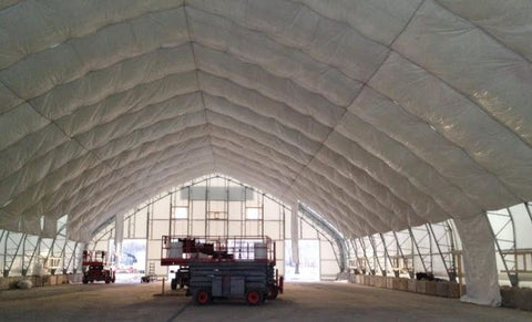 10x10 & 10x20 ft White Insulated Tarp | Heavy - Duty PE Cover - with 10x10 ft | Sold by Uncle Wiener's Wholesale