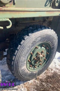 11.00R20 Michelin – Military Surplus Tire & Rim Assembly (Assorted Tread Patterns) - with Grade A - Very Minor Cracking if any | Sold by Uncle Wiener's Wholesale