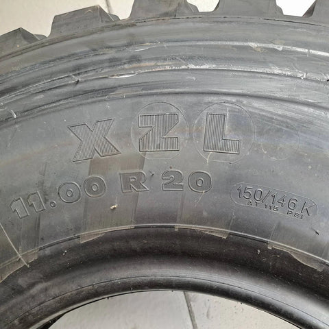 11.00R20 Michelin XZL – Military Surplus Heavy - Duty All - Terrain Tire - with NEW | Sold by Uncle Wiener's Wholesale