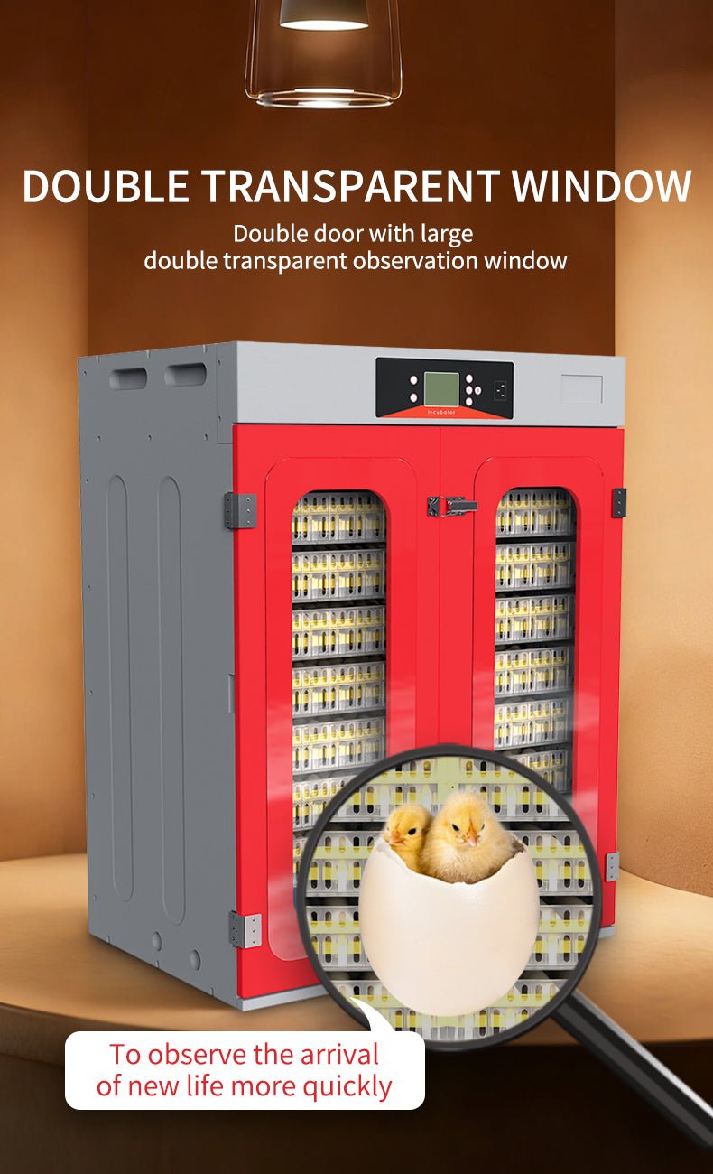 110V Automatic Egg Incubator 1200W 7 Basket Commercial Hatching Machine CR728 - with | Sold by Uncle Wiener's Wholesale