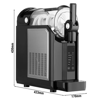 110V Ice Slush Machine – 1.5L Stainless Steel & ABS Slush Maker with Auto Cleaning, Ergonomic Tap 2384881 - with | Sold by Uncle Wiener's Wholesale