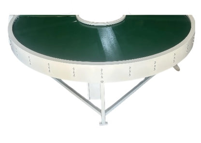 Curved Conveyor with Aluminum Frame for Material Handling & Packaging – Industrial Grade 1127209