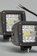 3-inch 48W LED work light pod – dual beam
Black off-road LED work light for trucks and ATVs
Waterproof LED pod light with adjustable bracket
LED flood spot combo light installed on off-road vehicle
Shockproof and dustproof LED pod light – IP67 rating
