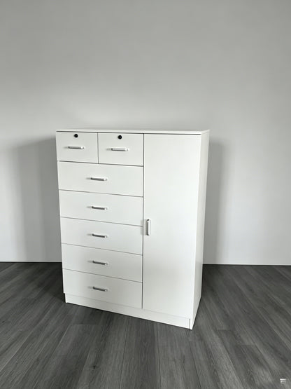 Storage Cabinet Dresser with Drawers & Door MODERN SKU# 113226