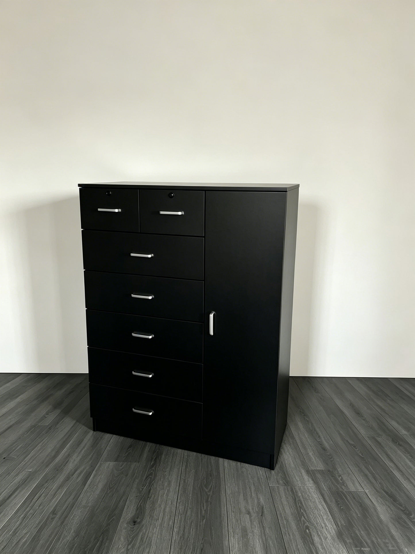 Storage Cabinet Dresser with Drawers & Door MODERN SKU# 113226