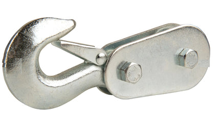 1/4" Heavy Duty Pulley Block with Hook 4000lb Capacity Steel 113234