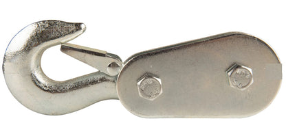 1/4" Heavy Duty Pulley Block with Hook 4000lb Capacity Steel 113234