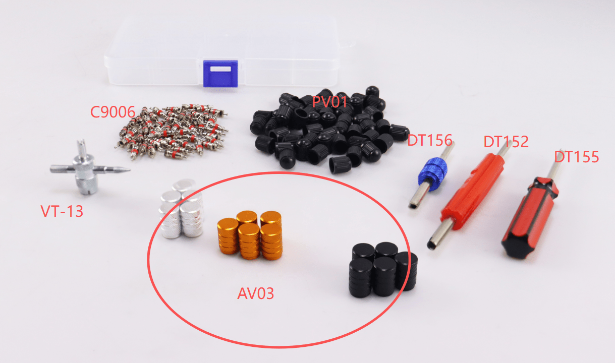119 - Piece Valve Core Remover Tool Kit – Tire Repair & HVAC Service Set with Valve Cores & Caps – R11985 - with | Sold by Uncle Wiener's Wholesale