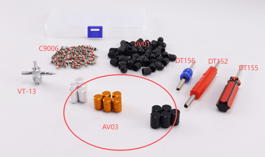 119 - Piece Valve Core Remover Tool Kit – Tire Repair & HVAC Service Set with Valve Cores & Caps – R11985 - with | Sold by Uncle Wiener's Wholesale
