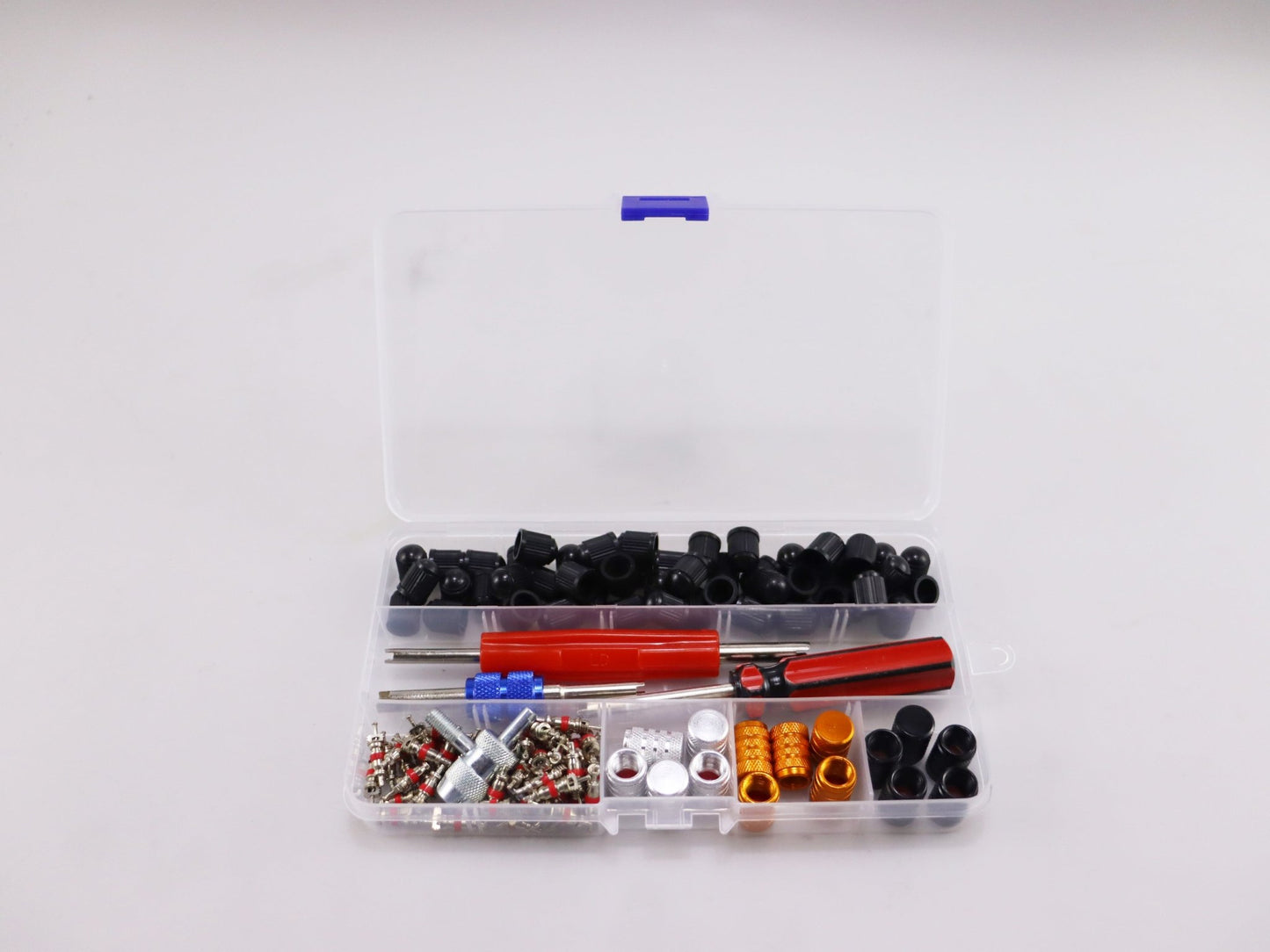 119 - Piece Valve Core Remover Tool Kit – Tire Repair & HVAC Service Set with Valve Cores & Caps – R11985 - with | Sold by Uncle Wiener's Wholesale