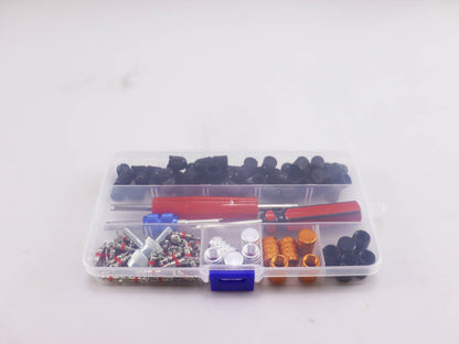 119 - Piece Valve Core Remover Tool Kit – Tire Repair & HVAC Service Set with Valve Cores & Caps – R11985 - with | Sold by Uncle Wiener's Wholesale