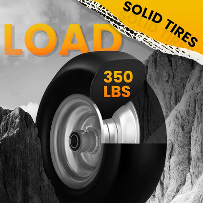 11x4.00 - 5 Lawn Mower Front Tires (2 - Pack) – Smooth - Rolling Tubeless Replacement for Riding Mowers T1140052PK - with | Sold by Uncle Wiener's Wholesale
