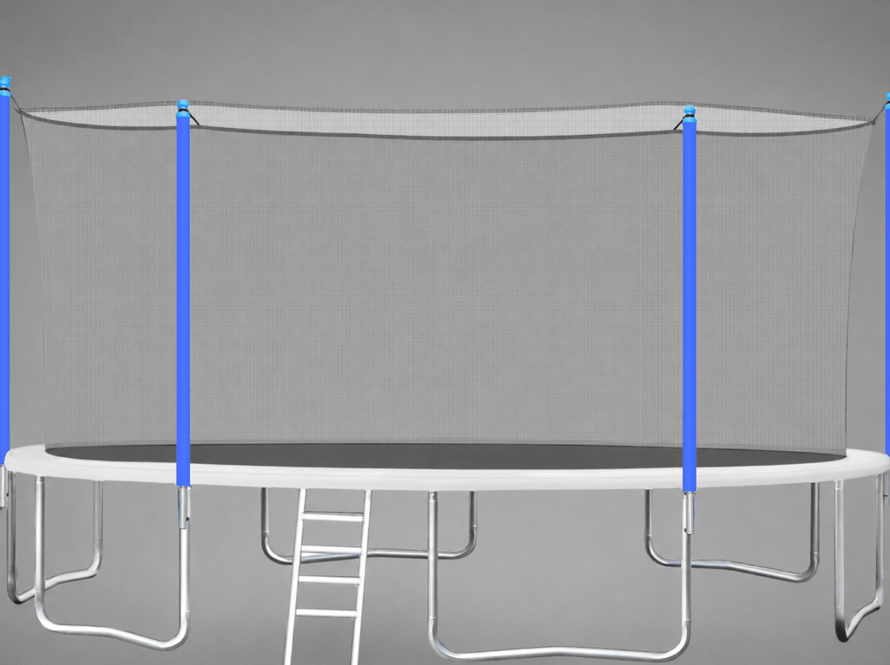 12, 14, 15 Trampolines – Outdoor Family Play Sets with Safety Enclosure & Accessories - General Equipment with 15FT TRAMPOLINE WITH SAFETY NET | Sold by Uncle Wiener's Wholesale