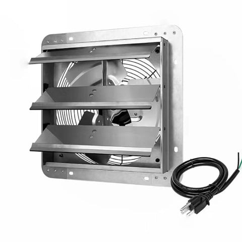 12″ & 20″ Exhaust Wall Fans for Greenhouse, Barn & Garage Oil‑Bearing Motor - with 20″ Exhaust | Sold by Uncle Wiener's Wholesale
