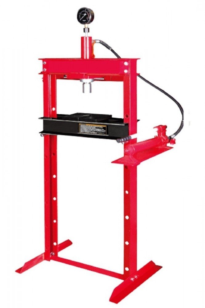 12 & 20 Ton Hydraulic Shop Press – Heavy - Duty with Gauge for Auto & Metal Work - Hydraulic Shop Press with 718455R 2O TON | Sold by Uncle Wiener's Wholesale
