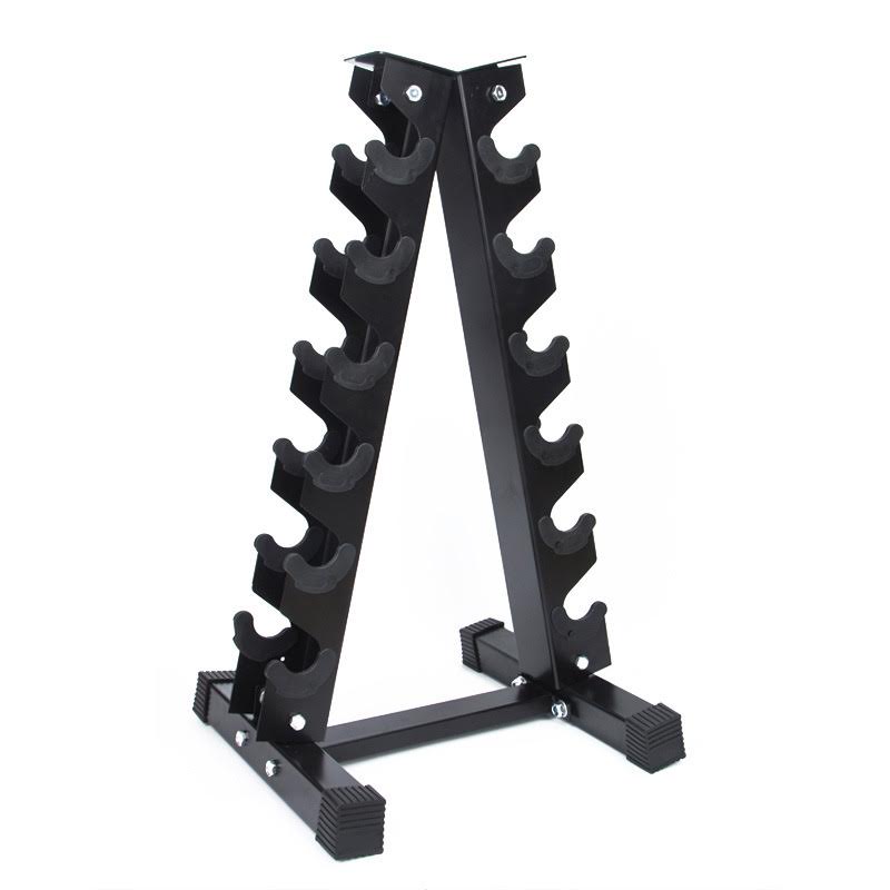 12 Dumbbell Rack Stand – Heavy-Duty Steel Weight Lifting Storage Organ ...